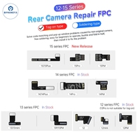JC Non-removal Tag-on Rear Camera Repair FPC Flex for iPhone 12 13 14 15PM Camera Pop-up Window Repair FPC Cable No Soldering
