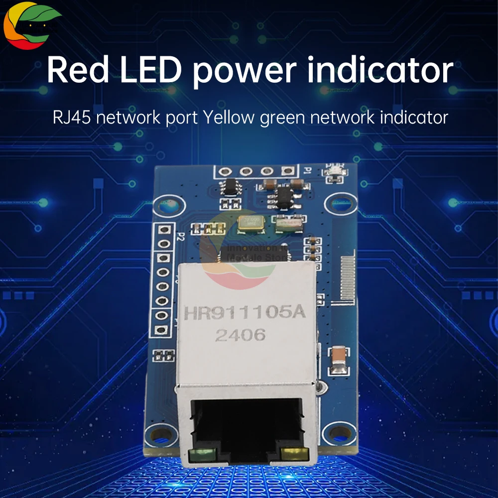 CH32V208 Serial Port to Ethernet Module TTL Network Transmission Development Board