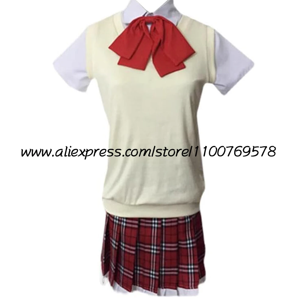 

Anime Takanashi Rikka JK Uniform School Girls Uniform Costume Cosplay Women Full Set