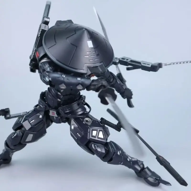 Figur Aksi G.I. Joe The Rise of Cobra Snake Eyes - Dark Sky First Strike dengan Sendi yang Dapat Digerakkan, Model Boneka GK untuk Kolektor