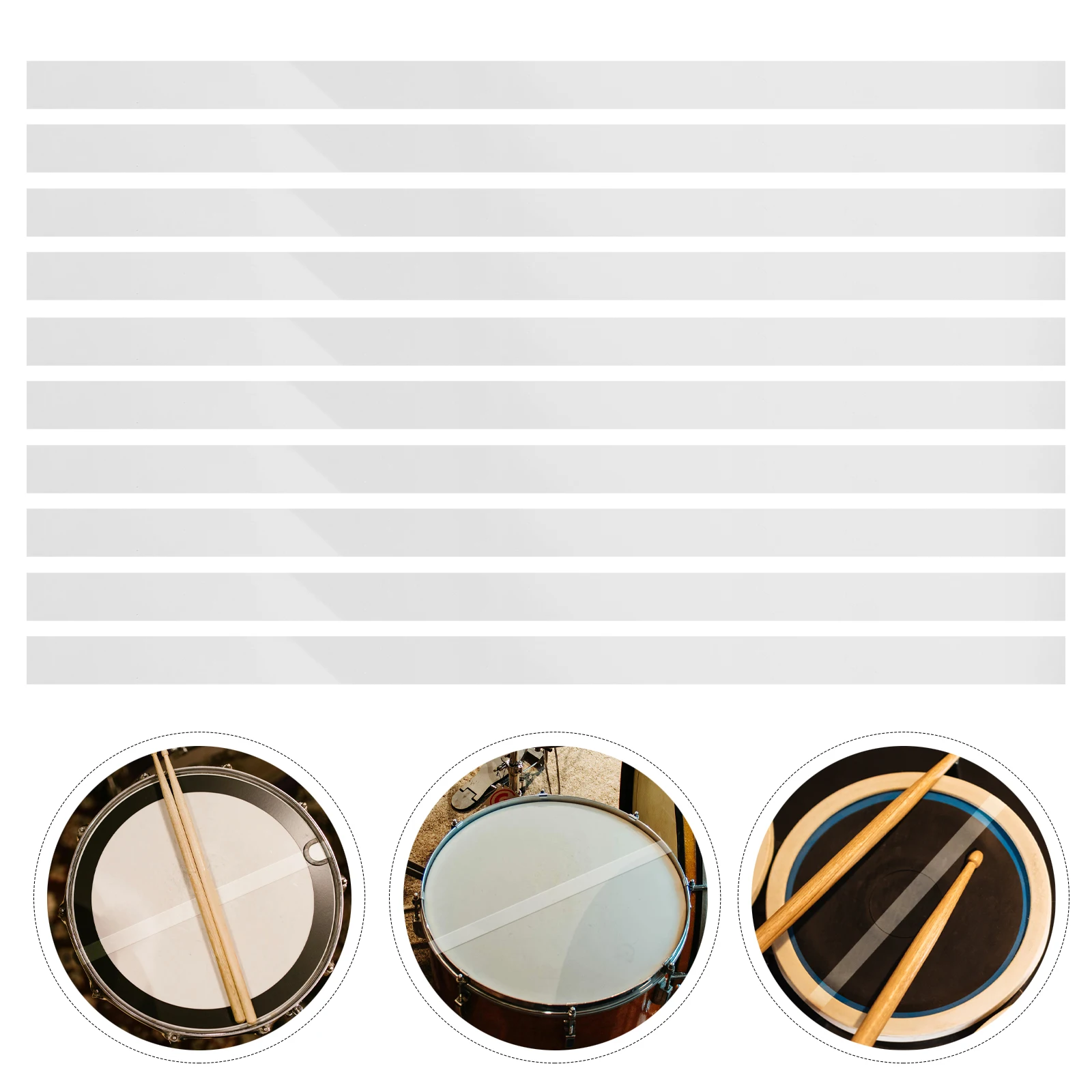 

10pcs Snare Accessories Replacement Securing Straps Tension Rods Easy Installation Durable Plastic Spring Materials Drum Wire