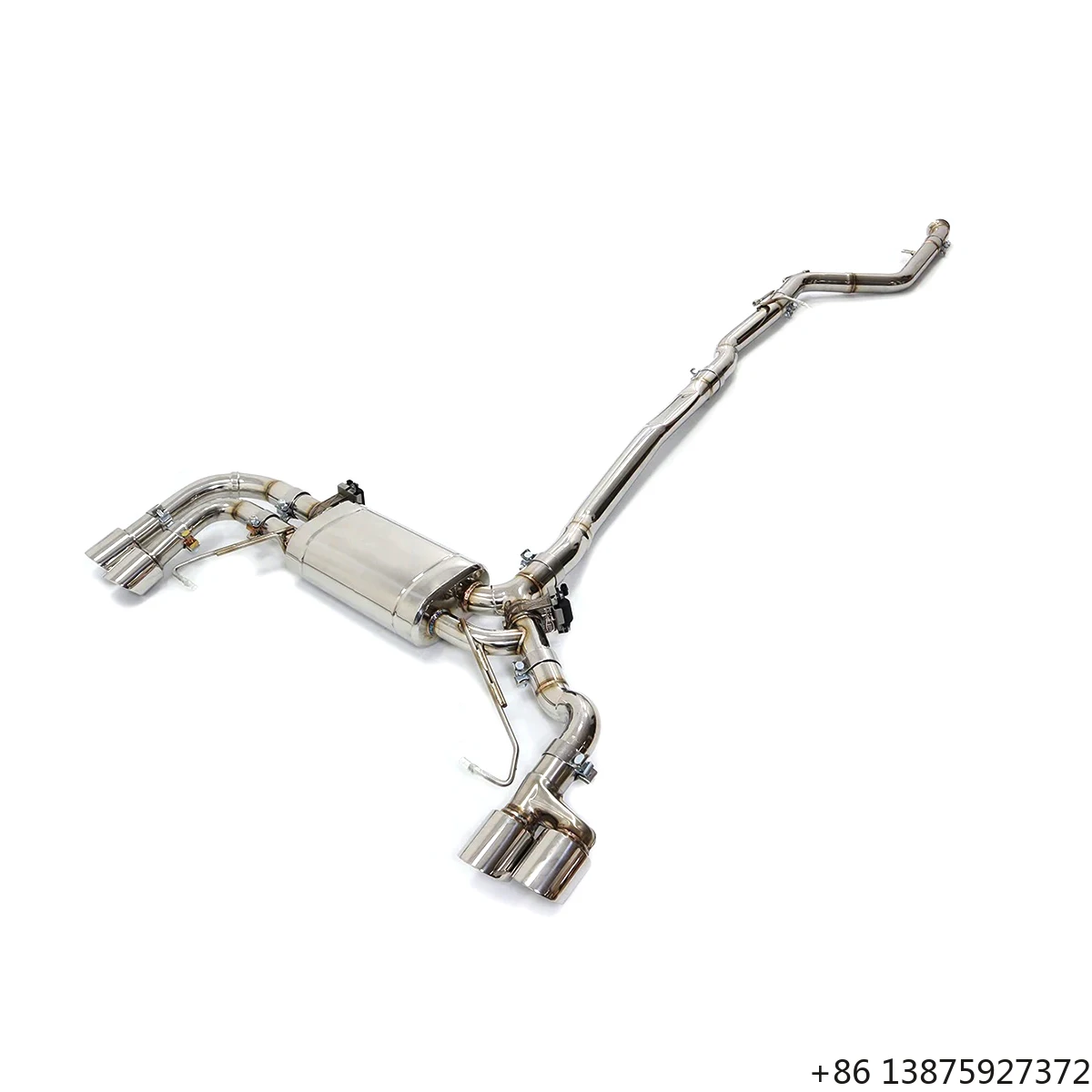 

Ecnal for G01 G02 X3 X4 B48 2.0T Stainless Steel Monotube Sports Valved Exhaust System