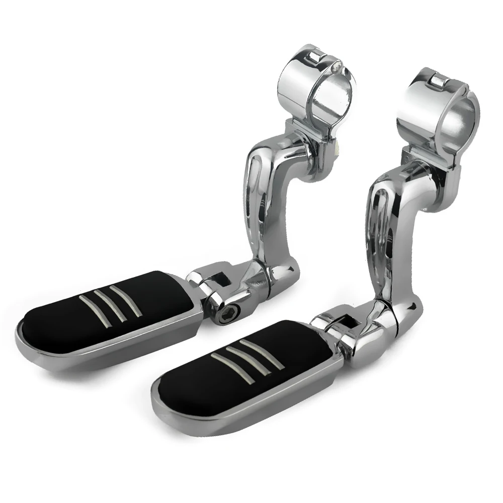 

Universal Motorcycle Foot Rest Highway Engine Guard Foot Pegs Mount For Harley Honda Kawasaki Suzuki 1 1/4" 32mm