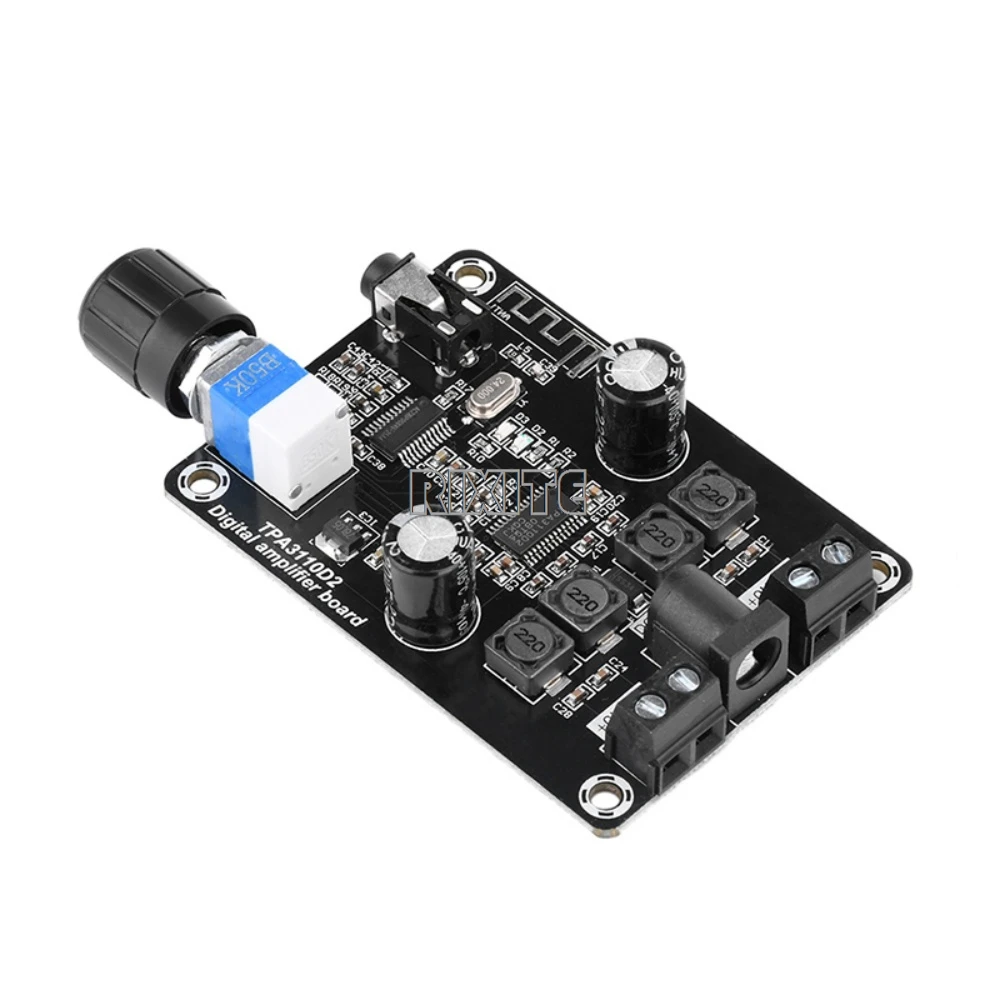 XH-A238 ユニバーサルアンプボード Bluetooth 5.0 TPA3110D2 オーディオアンプデュアルチャンネル 30 ワット * 2 HiFi ステレオホームアンプ DC12-24V