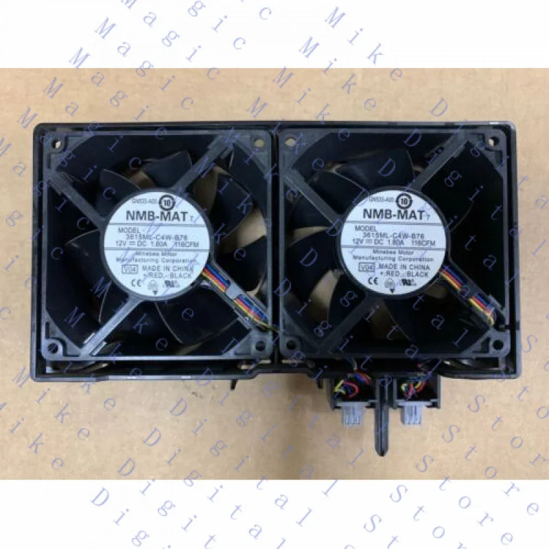 

H For Nidec M35556-35DEL7F for DELL PowerEdge T610 0GY676 GY676 cooling fan