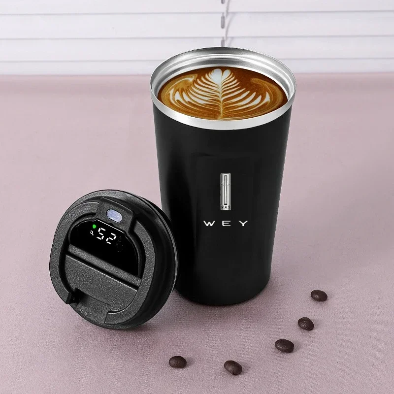 510ml Stainless Steel Coffee Cup Thermal Mug For Great Wall WEY VV7 VV7S VV7C VV5 VV5S Car supplies