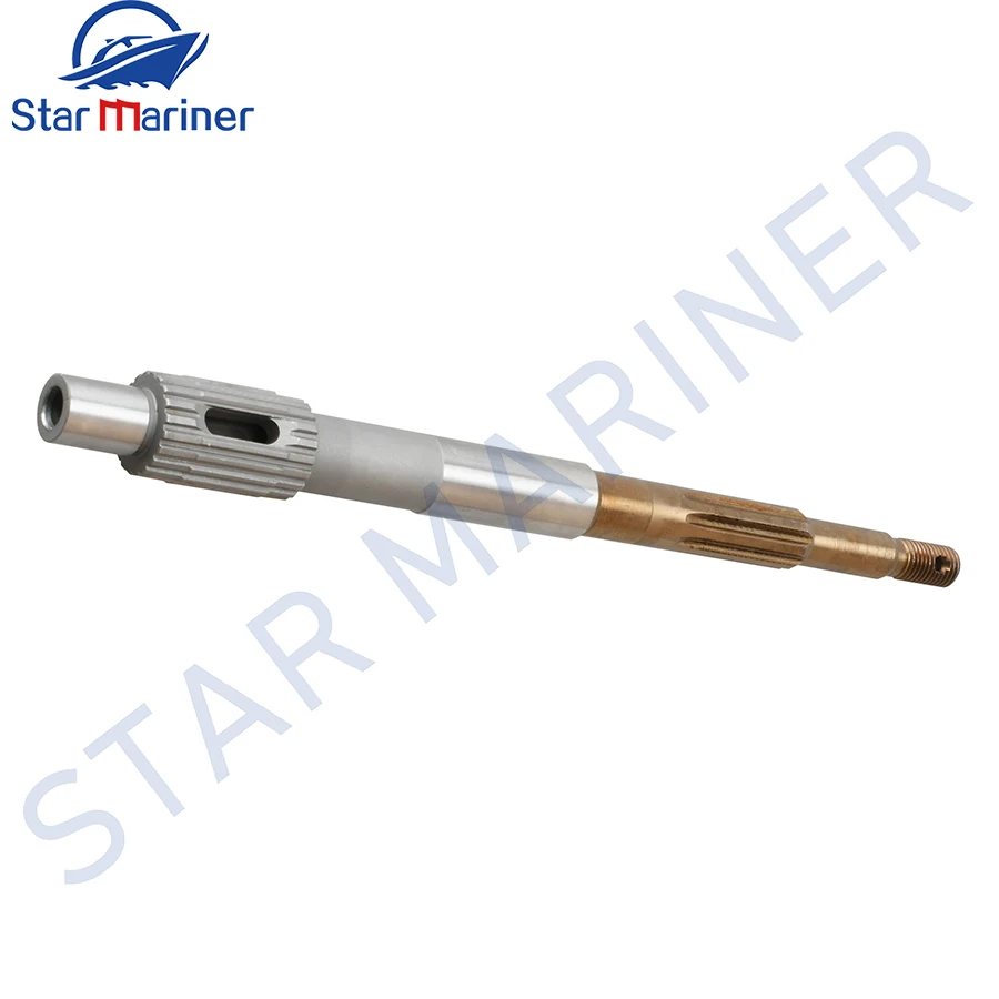 

683-45611 Propeller Shaft For Yamaha Outboard Motor Powertec 9.9HP 15HP 2 Stroke 683-45611-00 Parsun F15-06070001 boat engine