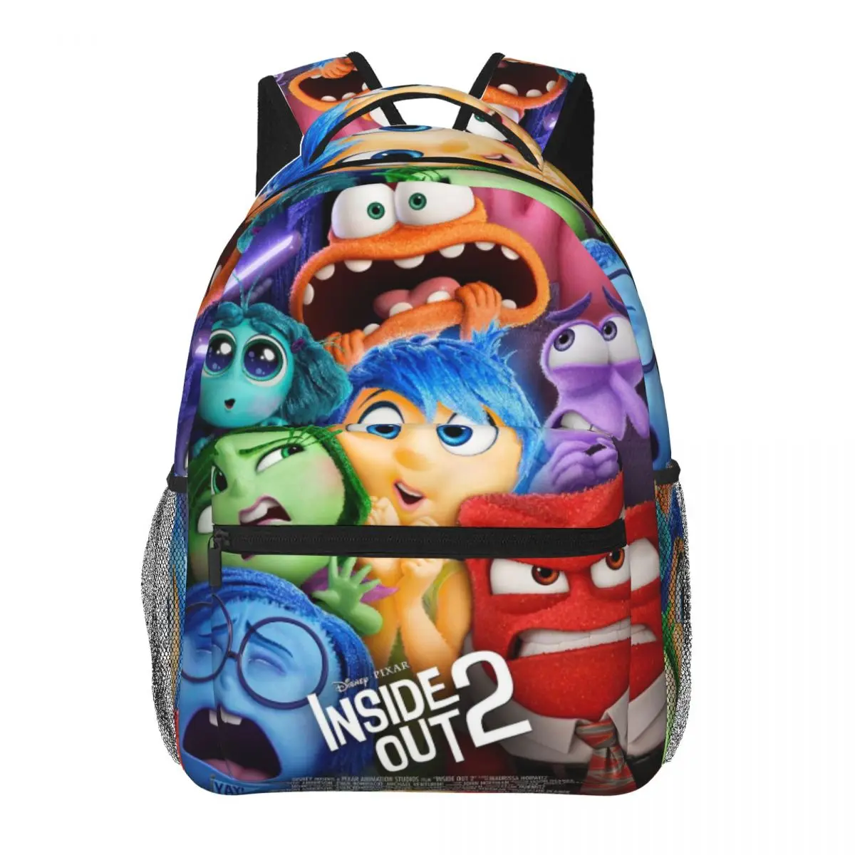 

Inside Out For Girls Boys Large Capacity Student Backpack Lightweight waterproof Backpack 17inch