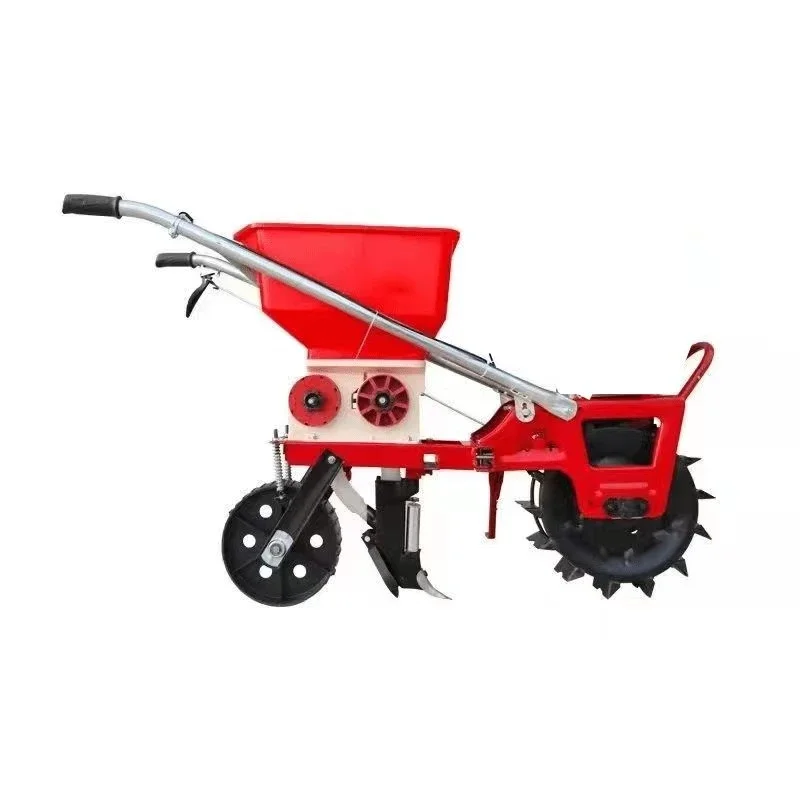 for Double Row Fertilizer Applicator Dual Purpose Peanut Corn Soybean Wheat Topdressing Machine Sowing and