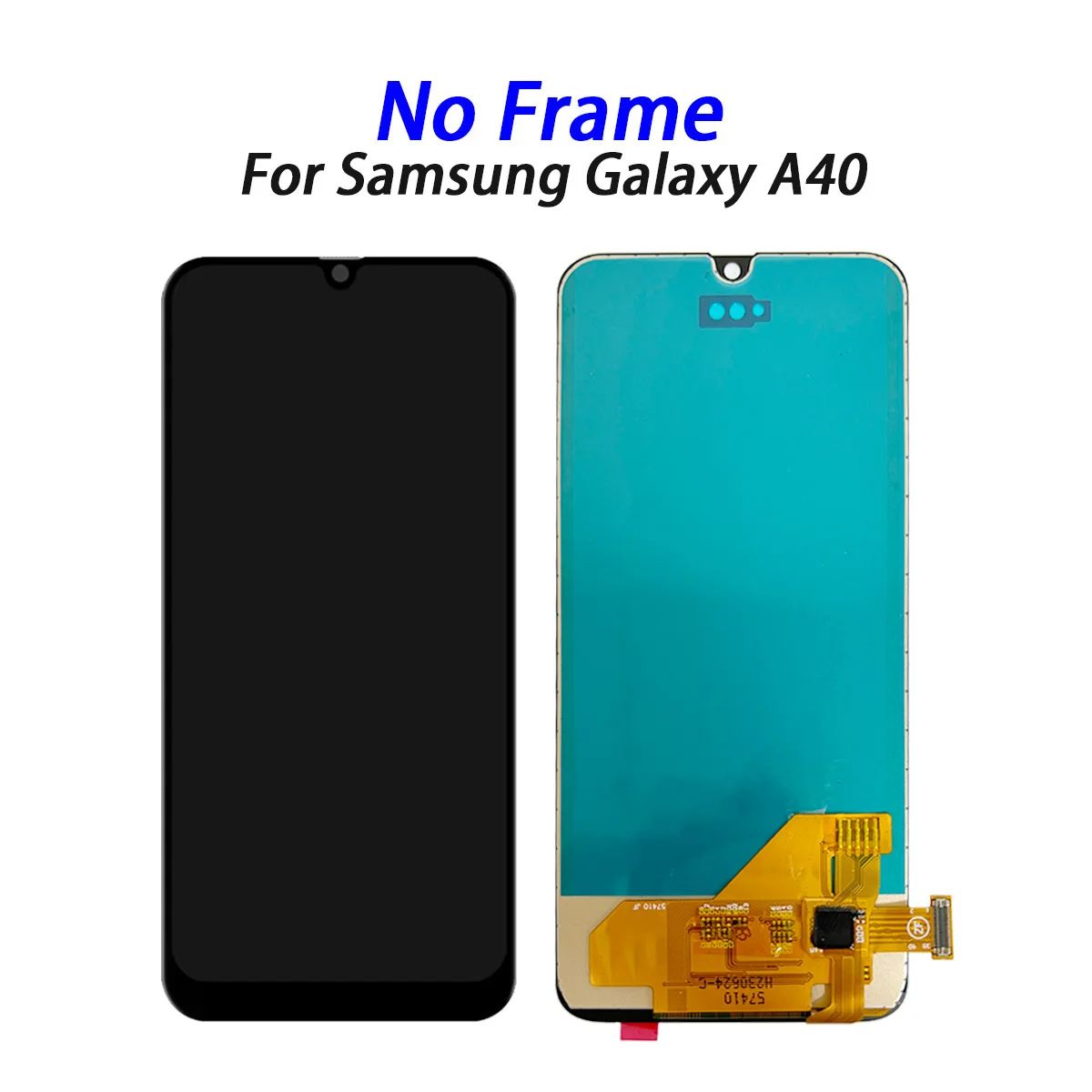 For Samsung Galaxy A40 A405F LCD Display Touch Screen Digitizer Replacement For Samsung A40 A405FM LCD With Frame+ Cover