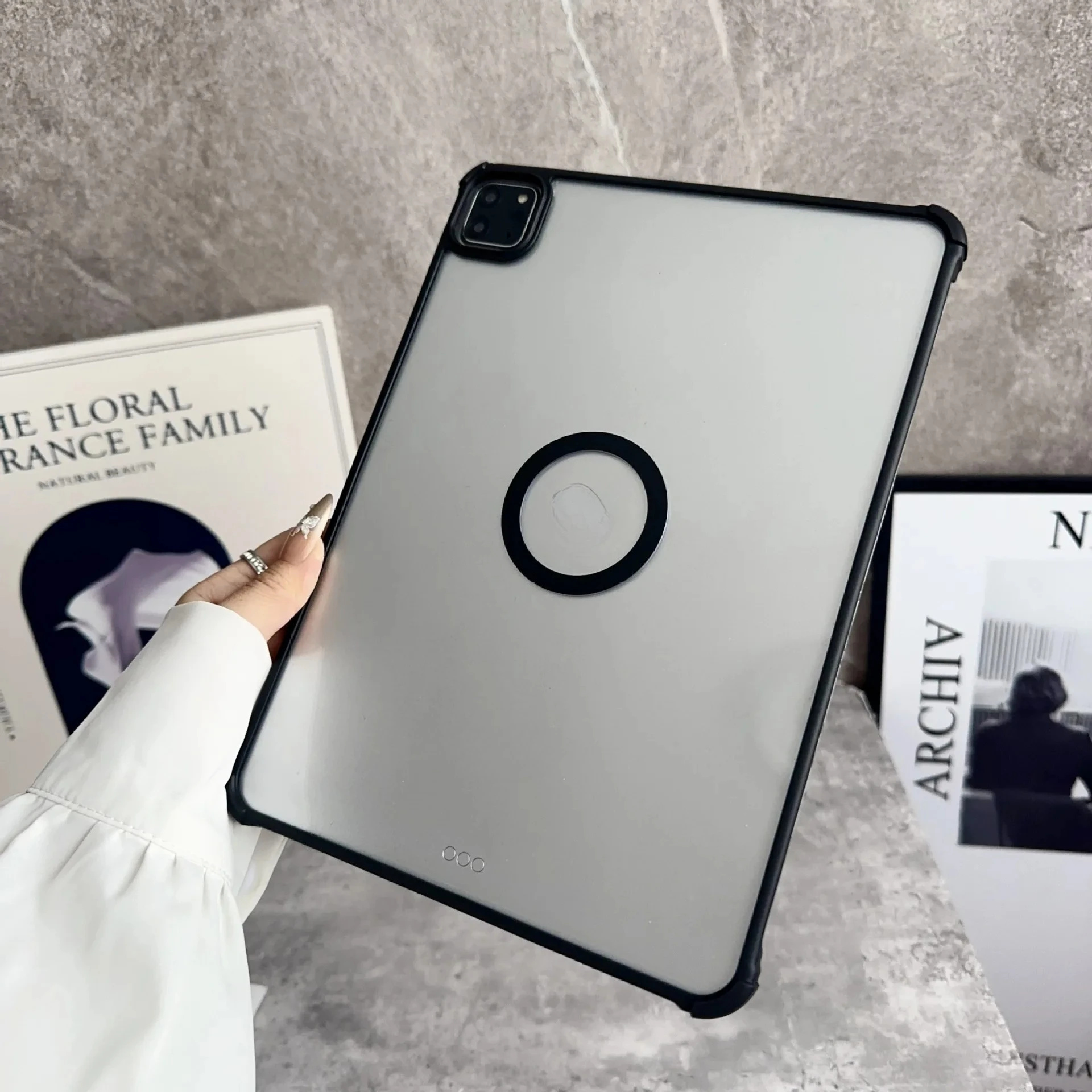 Car Magnetic Holder Case for IPad A16 11th 5th 6th Gen 9.7 8th 9th 10.2 Air 6 4 5 Pro 11 10th Mini 7 5 6 Hard PC+TPU Stand Cover