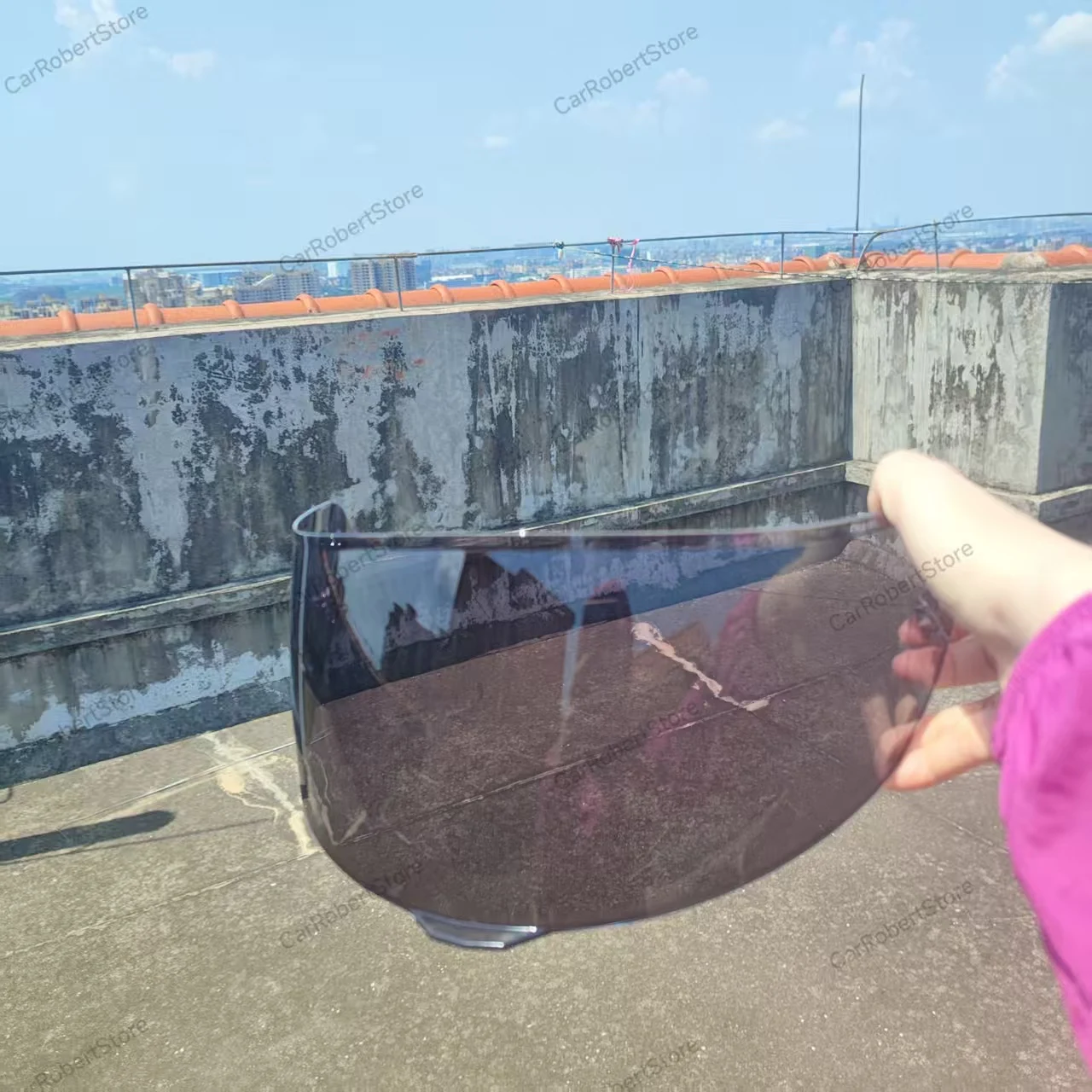 Photochromic Visor for LS2 FF352/ FF351/ FF369/ FF384 Helmet Glasses Screen Shield Windshield Accessories Parts Autochromic lens