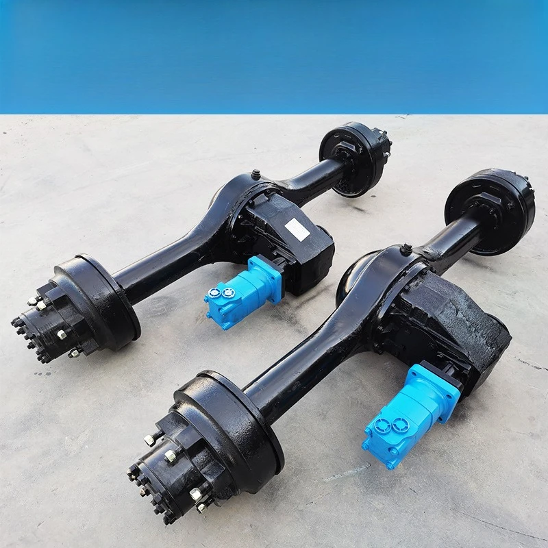 

Heavy duty suspension rear axle four-wheel electric vehicle rear axle accessories assembly tricycle agricultural vehicle truck