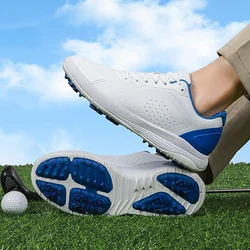 Klasyczne buty golfowe 2024 dla mężczyzn i kobiet Wygodne wodoodporne oryginalne męskie trampki Duży rozmiar 46, antypoślizgowe buty sportowe Trenerzy