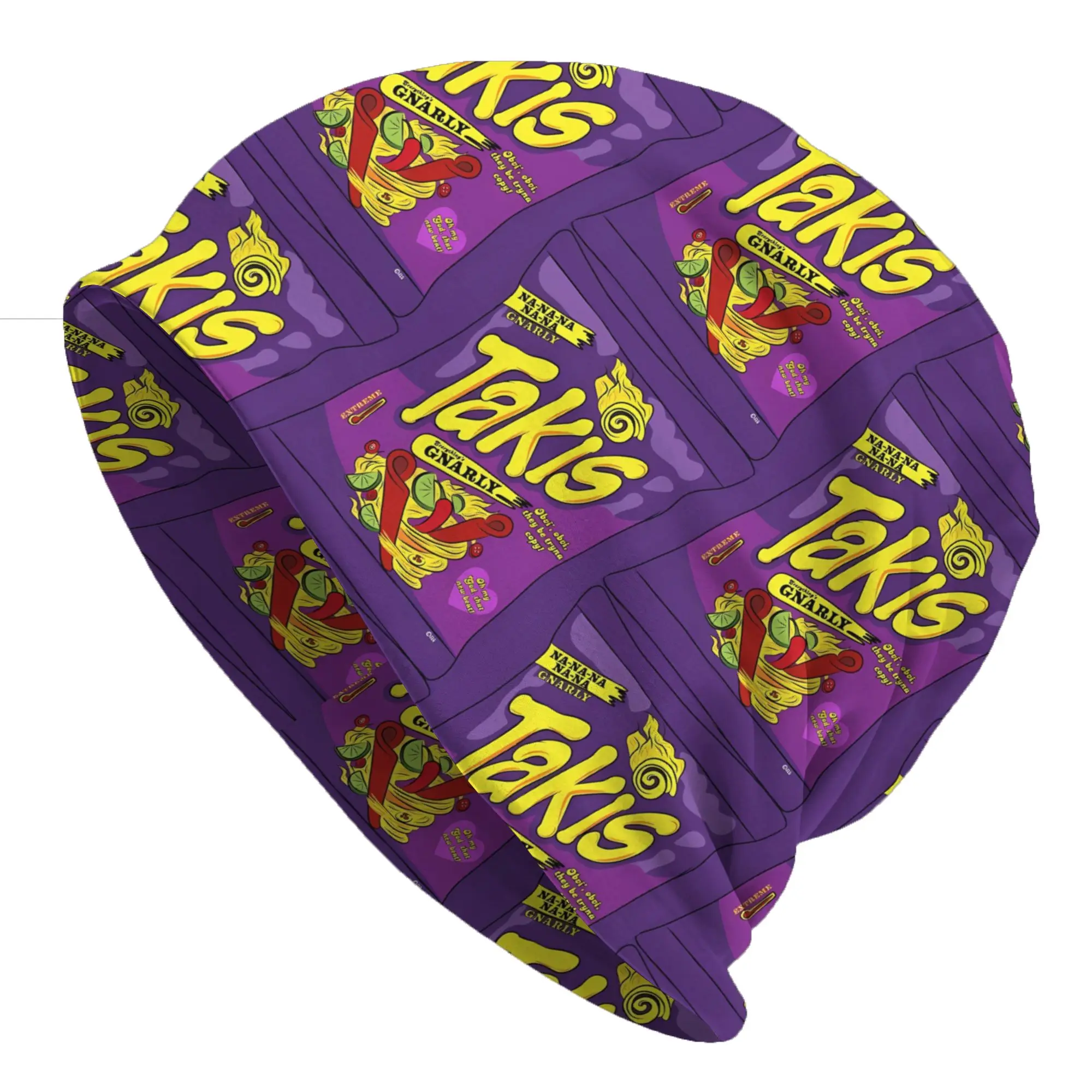 Gnarly Flavor Outdoor Caps For Men Women Takis Beanies Ski Caps Soft Bonnet Hats Skullies & Beanies Hat