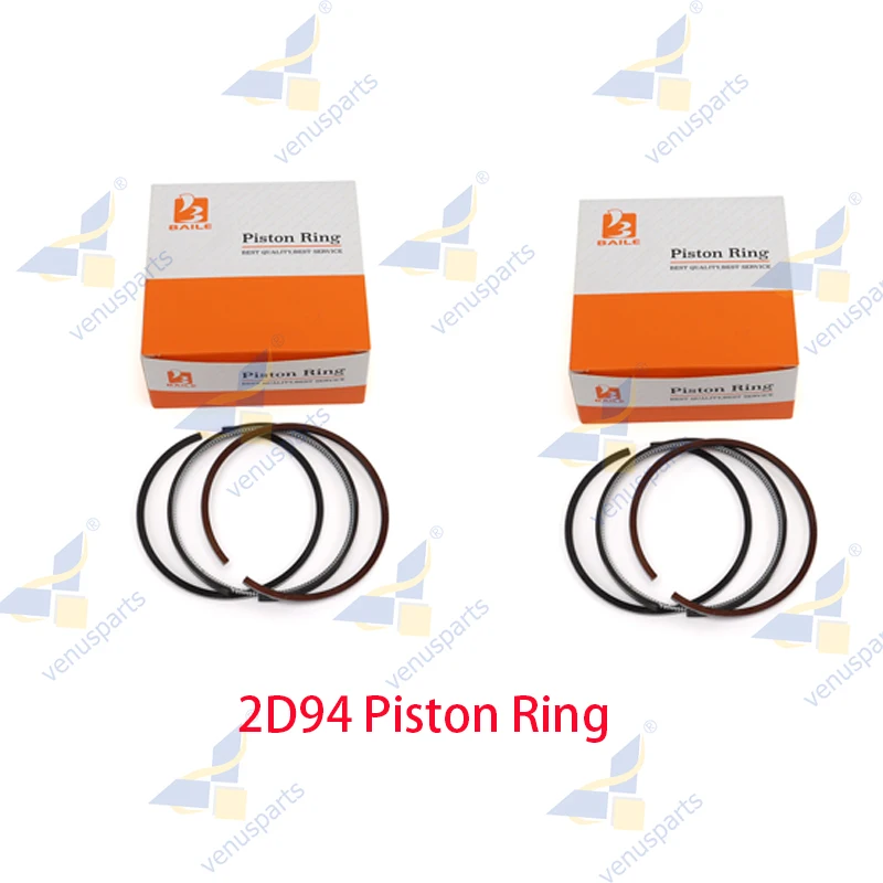 

Piston Ring 2-cylinder For Komatsu 2D94 Engine Overhaul Rebuild Kit