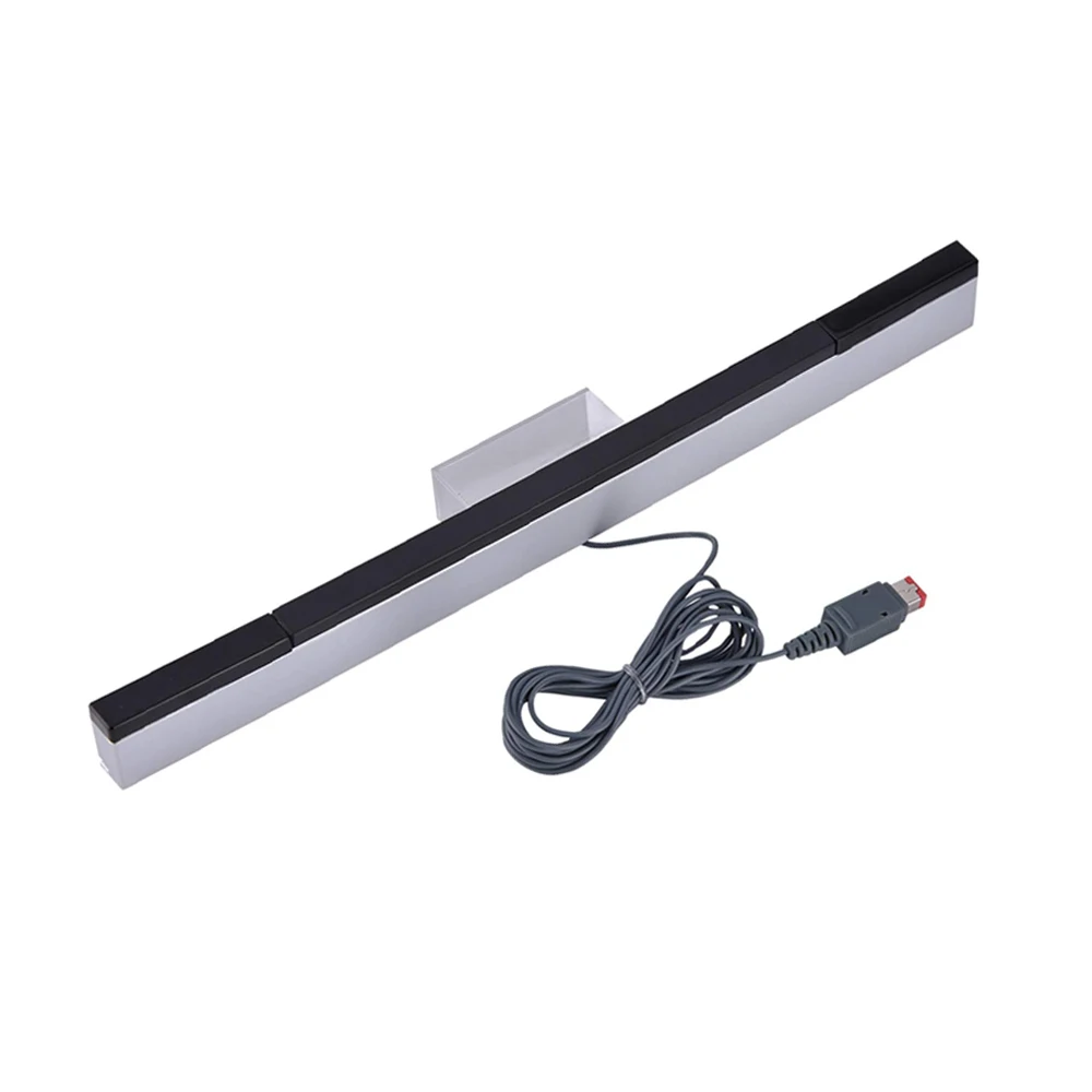 Elistooop-유선 적외선 IR 신호 광선 모션 센서 바 수신기, 게임 패드, 닌텐도 Wii PC 시뮬레이터 센서 이동 플레이어