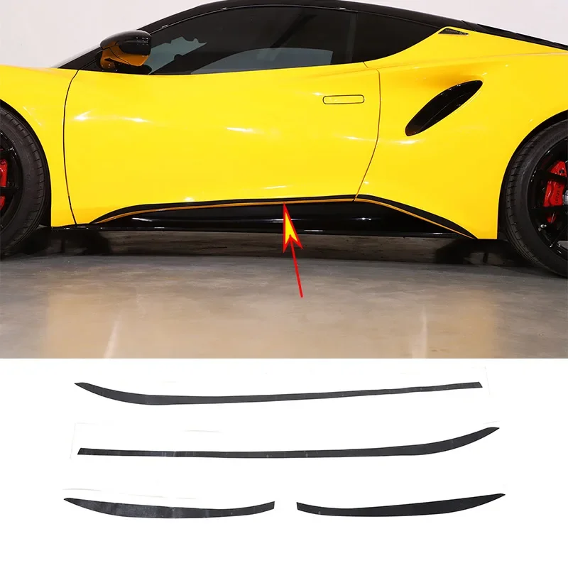 

Car Body Waist Side Stickers Door Waterproof Decals For Auto Body Door Accessories Decoration For Lotus EMIRA 2021 2022 2023