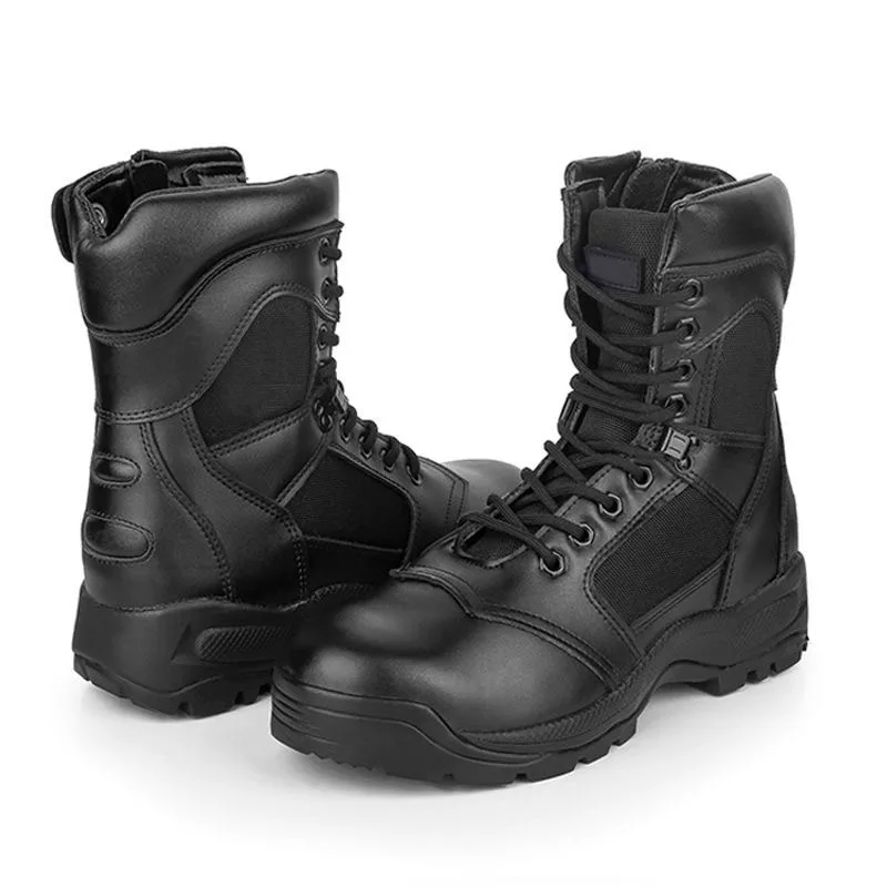 Gran oferta 2024, zapatos de escalada para hombre, botas de Trekking negras, zapatos de senderismo antideslizantes para hombre, botas de diseñador para exteriores para hombre