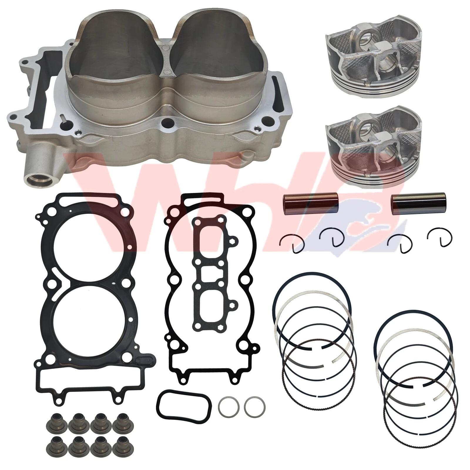 STD 93mm Motorcycle Engine Cylinder Kit for Polaris RZR XP 1000 XP1000 2014-2018 General 1000 EPS RZR 1000 60 Inch 2016 ATV