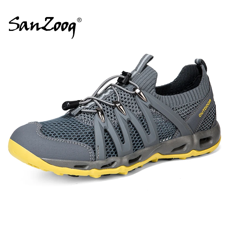 

Summer Men Mesh Outdoor Shoes Sneakers Hiking Trekking Walking Hike Tracking Camping Breathable Anti-Skid For Couples Women