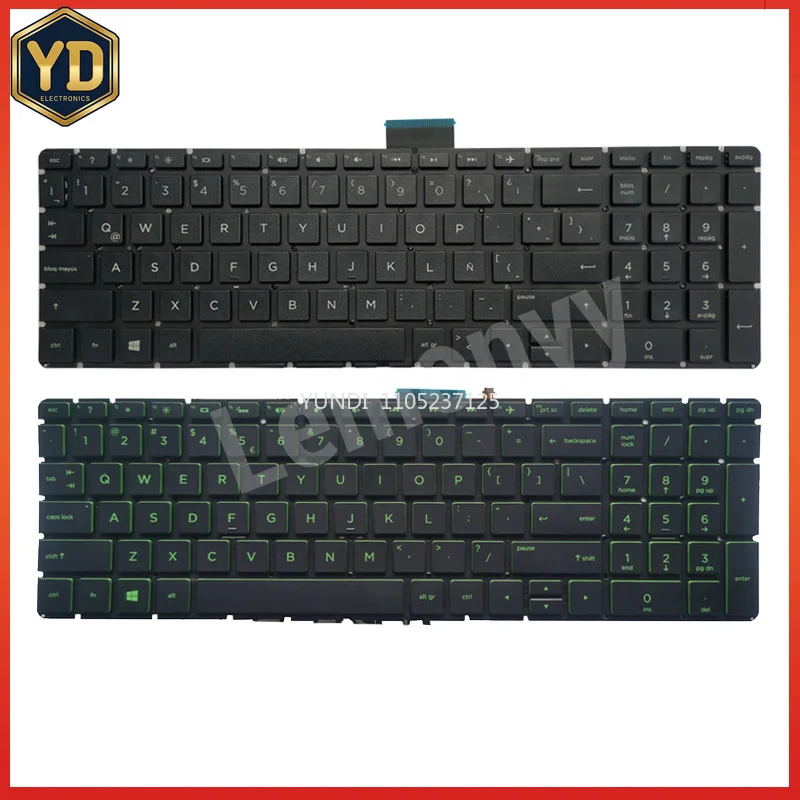 

Russian/US/UK/Spanish/Latin laptop keyboard For HP 15S-DY 15-DY 15T-DY 15-EF 15S-EQ TPN-Q201 TPN-Q222 TPN-W127 TPN-C129 TPN-C130