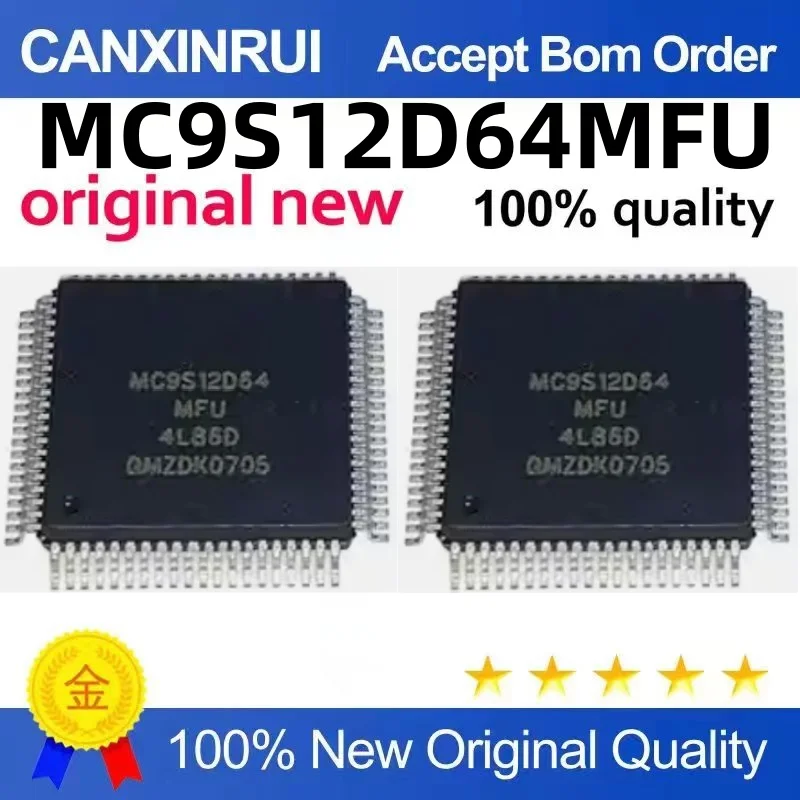 

MC9S12D64MFU Car computer CPU chip QFP80 is new and original