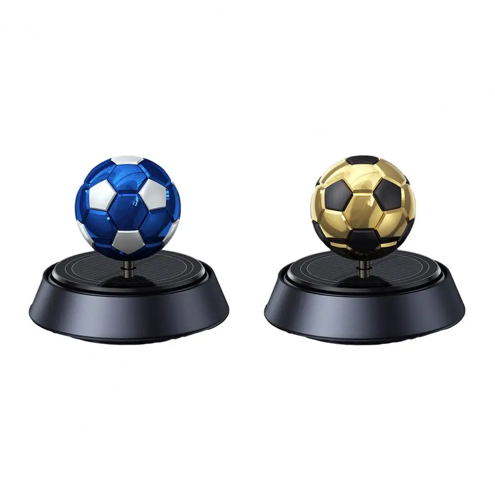 

Football Design Car Air Freshener Solar Rotating Football Car Aromatherapy Diffuser Long-lasting Fragrance for Pregnant