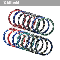 38mm Resin SKX007 Watch Bezel Insert Fit For SKX007 SKX009 SRPD NH35 Watch Case Men's Watches Replace Bezel Insert Ring