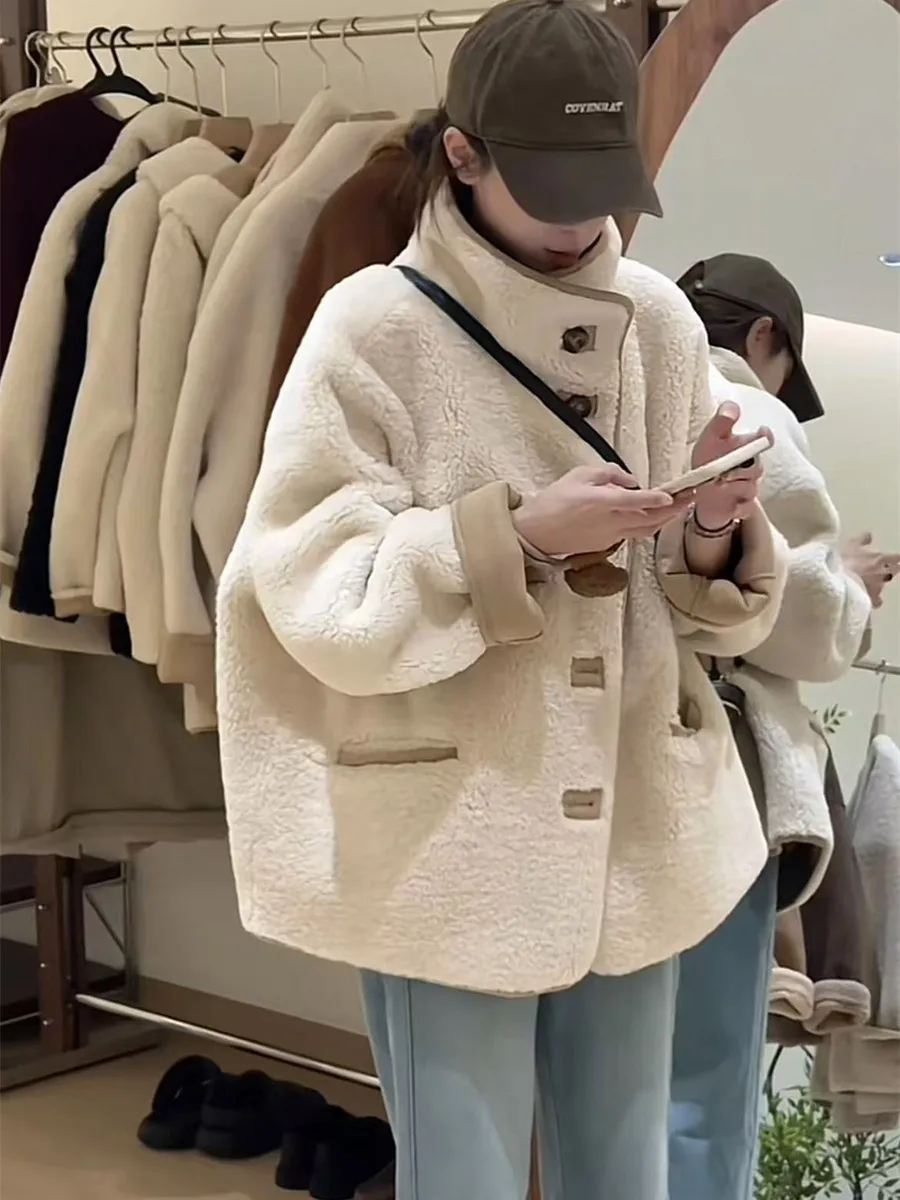 

Куртка из овечьей шерсти, женский топ, женские топы, верхняя одежда, более высокая одежда, превосходное покрытие, защита от парамофатов GF