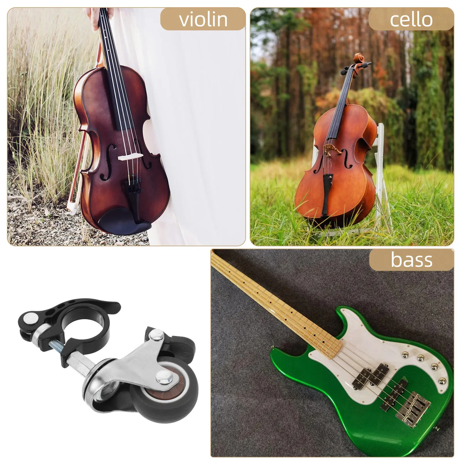 Guzheng Stand Caster 25Mm Hori - Musical Instrument Guzheng recension och pris