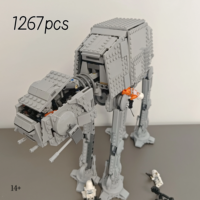 2025 IN  Movie At-At Building Blocks Bricks Diy Model Modfied From -75288 Space For Kids Holiday Party Supplies Birthday Gifts