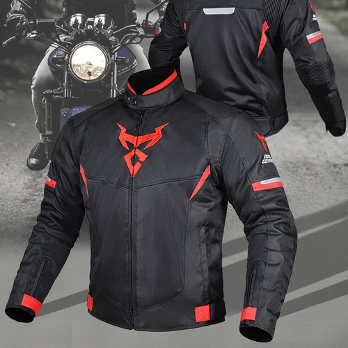Chaqueta de motociclista transpirable para hombre, ropa de armadura corporal, protección de ciclismo, Motocross, Verano