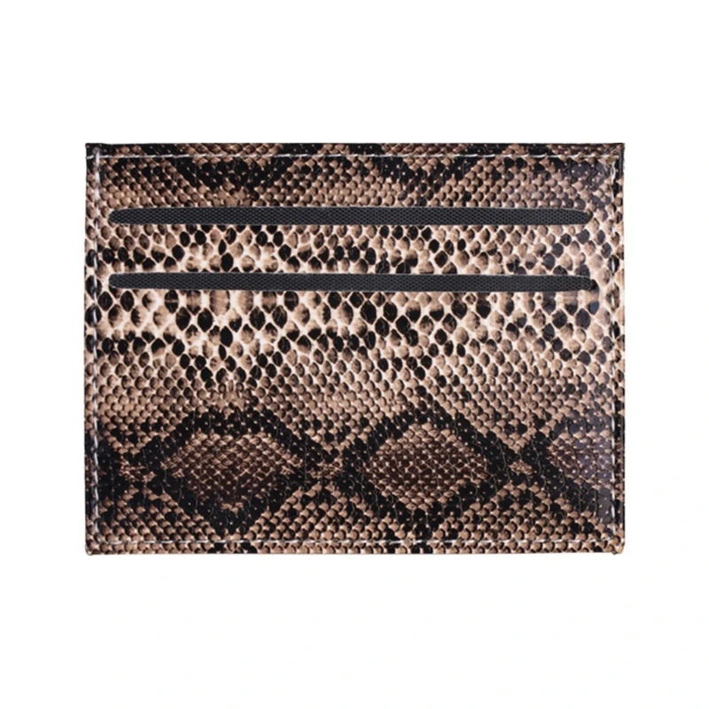 Business Card Holder For Men Women PU Leather Wallet Purse Multi Slot Design Credit Cards for Women and Men