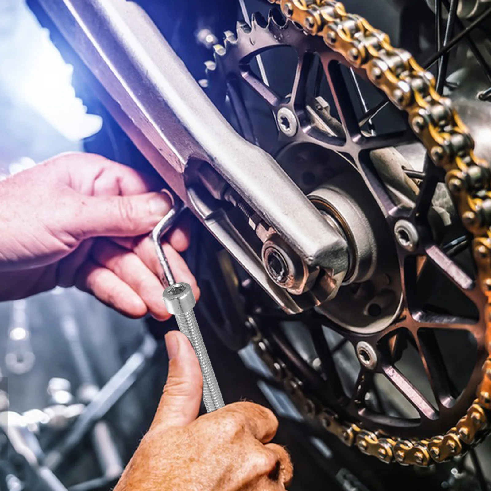 

1Set Motorcycle Mirror Hole Plugs Handlebar Gripping Plug Stable Fit Universal Modification Parts Robust Material