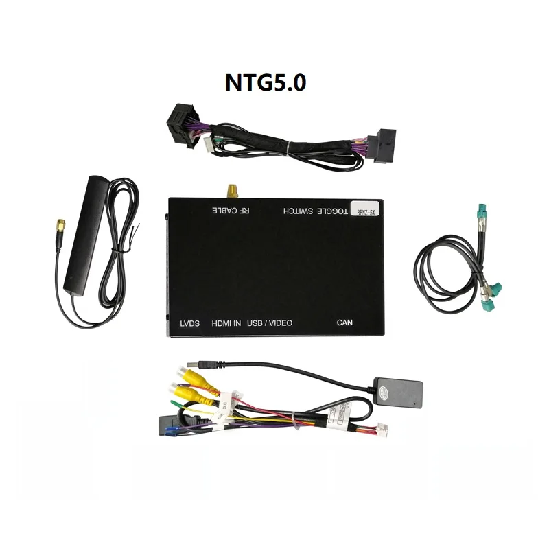 Wireless Carplay Retrofit Kit Decoder for Mercedes Benz NTG5.0 C GLC CLA GLA Class W205 2015-2018Year Android Auto Youtube Radio