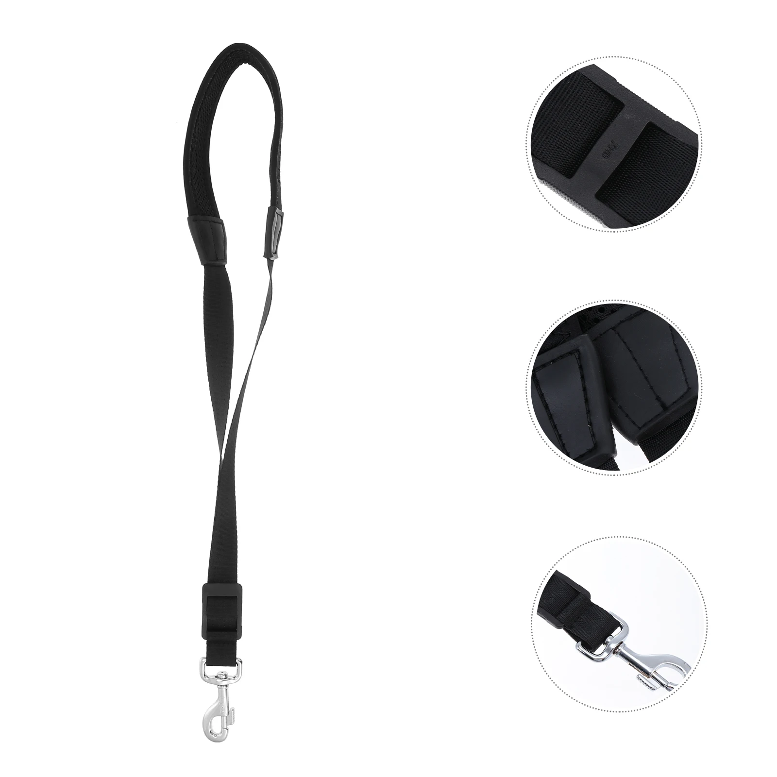 

Hair Tube Shoulder Strap Accessories for Musical Instruments Saxophone Neck Belt Metal Travel