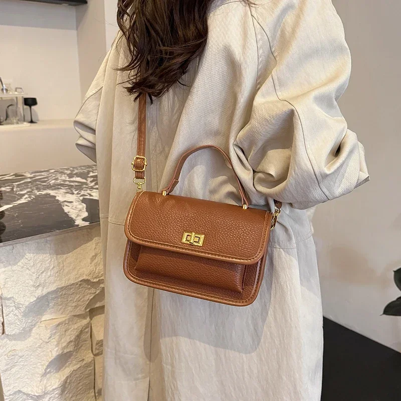 حقائب اليد النسائية الشهيرة حقيبة الكتف، حقيبة جلدية كروسبودي رسول أنيقة من قبل المصمم الشهير الفاخر