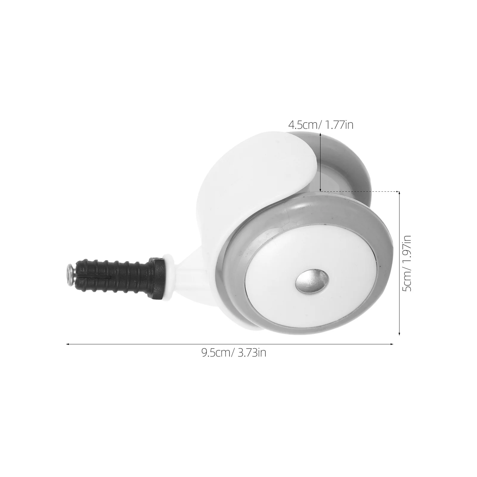 4Pcs Infant Stroller Wheel Replacement Heavy Duty Swivel Casters Easy Install Tool Free Removal Quiet Operation for Toddler