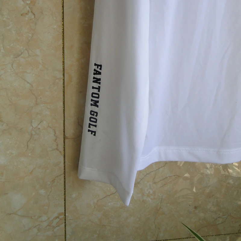 2024 Summer Golf Women Sunscreen with long sleeves and ultra-thin ice silk bottoming shirt