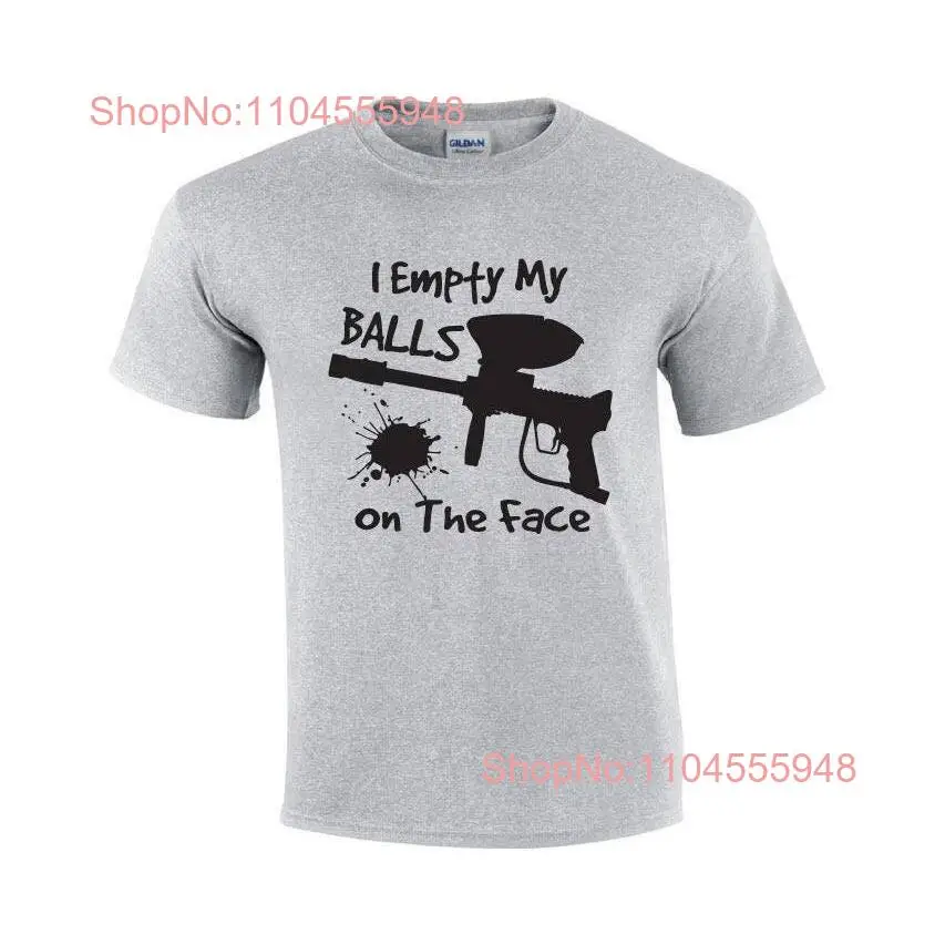 

Забавная футболка для пейнтбола для пейнтбола, энтузиастов, пистолета, юмора, длинными или короткими рукавами