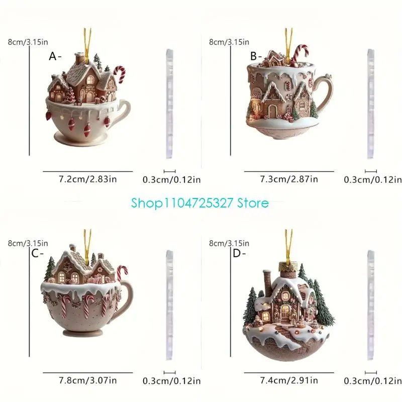 D8KF Christmas Wall Decoration Minimalists Accessory For Bedroom Or Study Room