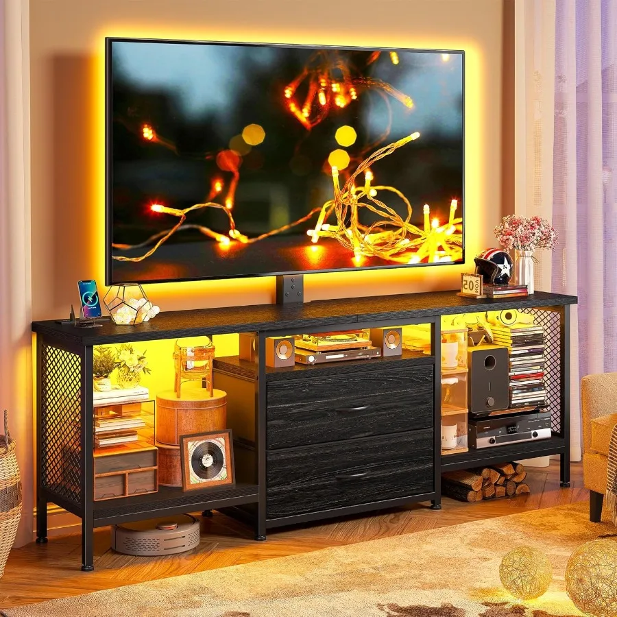 Led Tv Stand With N… - image