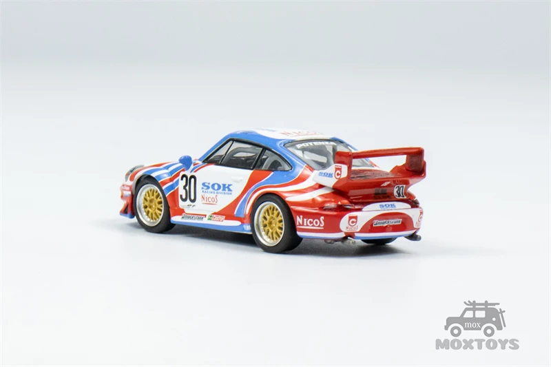 Tarmac Works 1:64 911 GT2 Sohgo-Keibi #30 Diecast Model Car