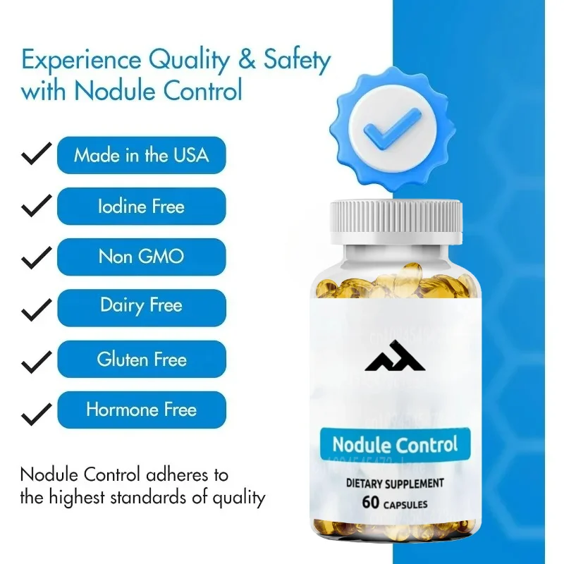 Containing Spirulina, Frankincense, Turmeric, Inositol, Selenium Prunella, 60 Capsules