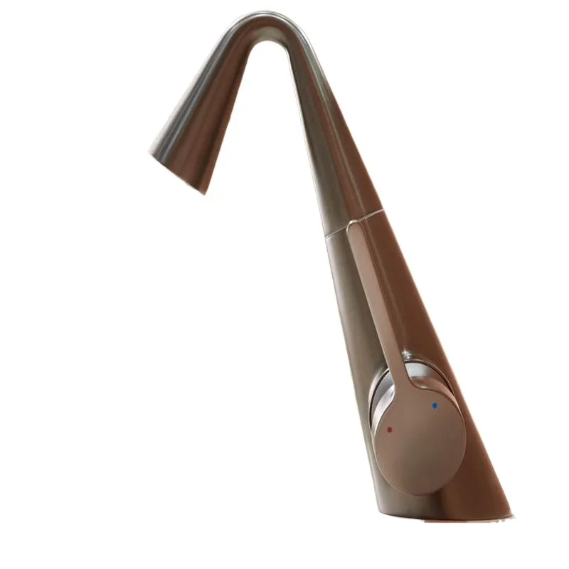 

Pull-out wash basin faucet rotating bathroom cabinet gun ash faucet