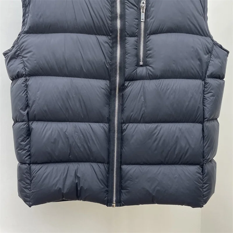 سترة نسائية جديدة غير متناظرة بسحاب أسفل سترة لفصل الشتاء 2025 90 بطة بيضاء أسفل شغل معاطف سترة منتفخة امرأة #5