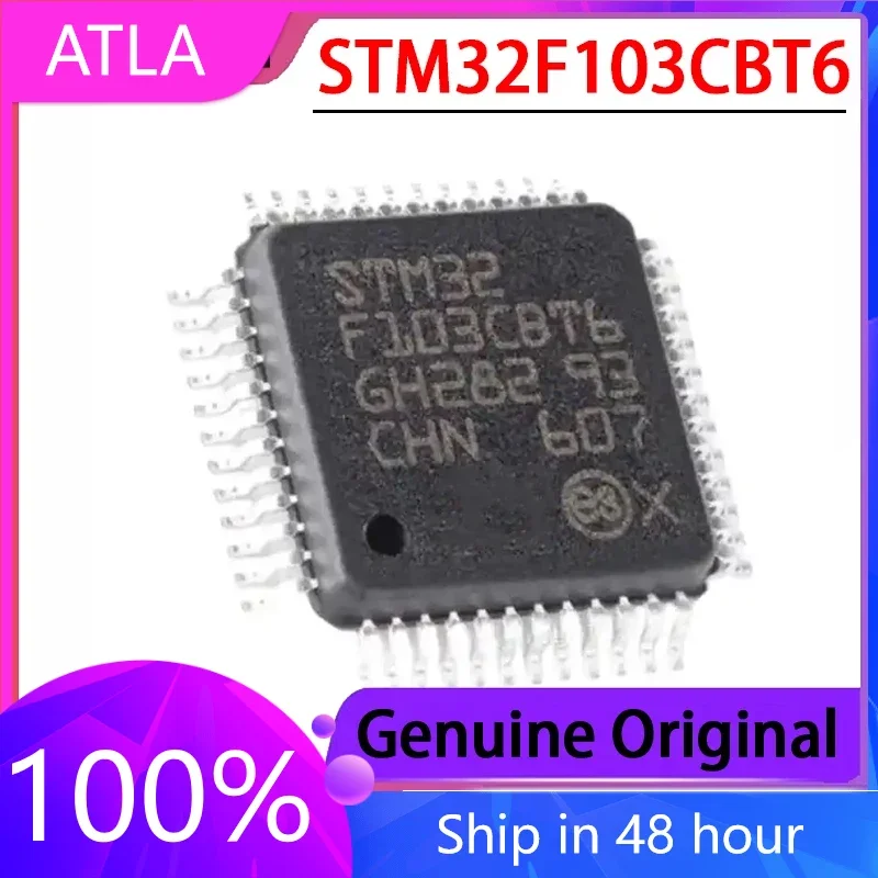 

5PCS Original STM32F103CBT6 STM32F103 LQFP-48 32-bit Microcontroller MCU