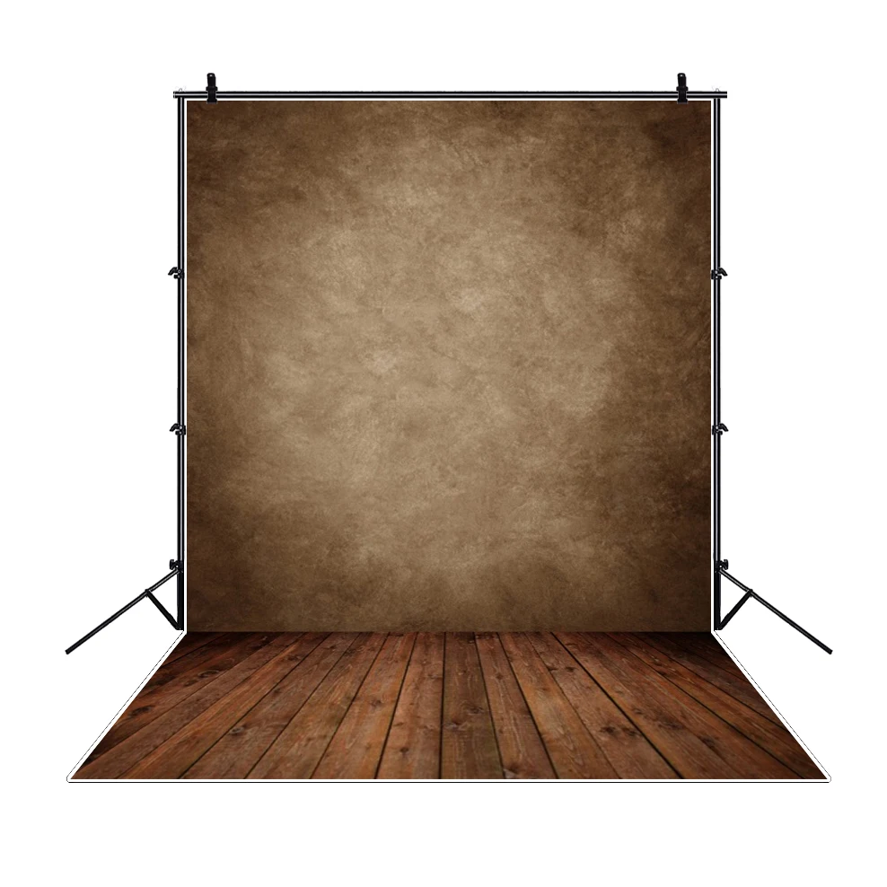 Gradient Texture Wall with Wooden Floor Photography Backdrop Abstract Newborn Baby Portrait Photo Background Photo Studio Props