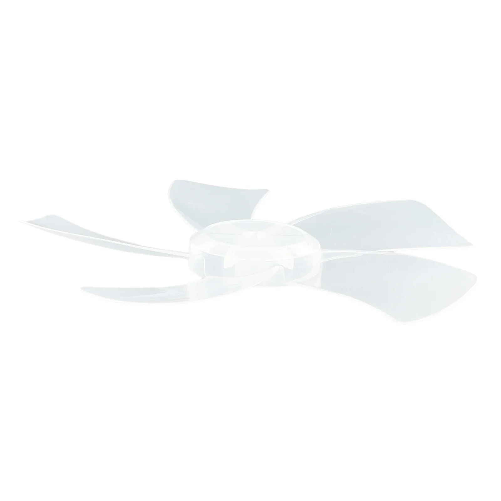 Plastic Fan Blade Replacement 12 Inch Nut Cover Five Leaves For Quiet And Efficient For Pedestal And Desk Fans